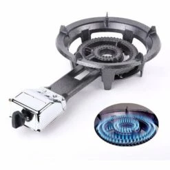 TANCYCO 10KW Extérieur Brûleur à Gaz Propane Poêle Camping Fonte Brûleur LPG Poêle,,10KW