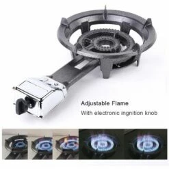 TANCYCO 10KW Extérieur Brûleur à Gaz Propane Poêle Camping Fonte Brûleur LPG Poêle,,10KW -Pas Cher Réchaud Boutique 59953225 4