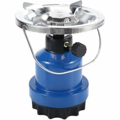 TANCYCO Camping En Plein Air Brûleur Cuisinière à Gaz Poignée Portable Réservoir De Butane Cuisinière Multi Fonction Cuisinière à Gaz Brûleur Fond Couleur Aléatoire,Argent, -Pas Cher Réchaud Boutique 59953347 2