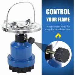 TANCYCO Camping En Plein Air Brûleur Cuisinière à Gaz Poignée Portable Réservoir De Butane Cuisinière Multi Fonction Cuisinière à Gaz Brûleur Fond Couleur Aléatoire,Argent, -Pas Cher Réchaud Boutique 59953347 5