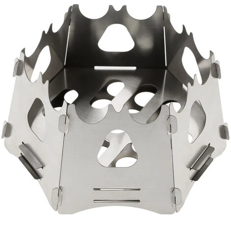 TANCYCO Hexagon Camping Bois Poêle Portable Pliant Léger Bois Brûleur Sac À Dos Pour La Survie En Plein Air Cuisine Pique-Nique Chasse,, 3 TANCYCO Hexagon Camping Bois Poêle Portable Pliant Léger Bois Brûleur Sac À Dos Pour La Survie En Plein Air Cuisine Pique-Nique Chasse,,