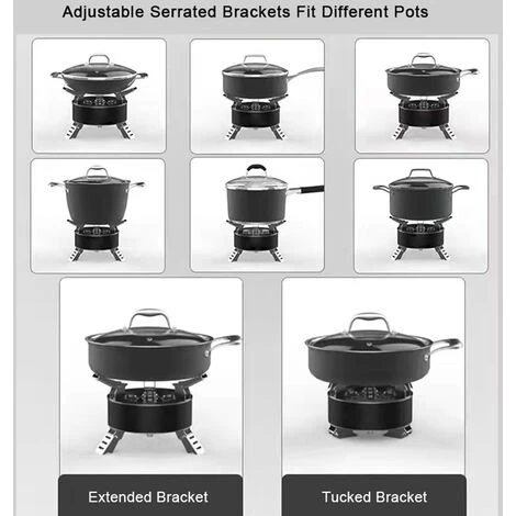 TANCYCO 12800W Camping Cuisinière à Gaz Coupe-vent 5 Brûleurs Cuisinière à Gaz Pliable Réchaud Pour La Pêche En Plein Air Randonnée Voyage,,12800W 6 TANCYCO 12800W Camping Cuisinière à Gaz Coupe-vent 5 Brûleurs Cuisinière à Gaz Pliable Réchaud Pour La Pêche En Plein Air Randonnée Voyage,,12800W – Image 4