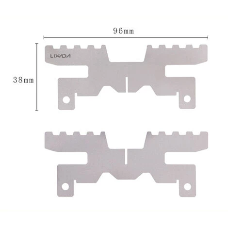 TANCYCO Mini Support De Support De Réchaud à Alcool Support Croisé Léger En Titane Support De Support Croisé Pour Camping En Plein Air Sac à Dos Randonnée,,Support Croisé Uniquement 4 TANCYCO Mini Support De Support De Réchaud à Alcool Support Croisé Léger En Titane Support De Support Croisé Pour Camping En Plein Air Sac à Dos Randonnée,,Support Croisé Uniquement – Image 2