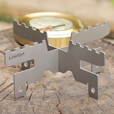 TANCYCO Mini Support De Support De Réchaud à Alcool Support Croisé Léger En Titane Support De Support Croisé Pour Camping En Plein Air Sac à Dos Randonnée,,Support Croisé Uniquement 7 TANCYCO Mini Support De Support De Réchaud à Alcool Support Croisé Léger En Titane Support De Support Croisé Pour Camping En Plein Air Sac à Dos Randonnée,,Support Croisé Uniquement – Image 5