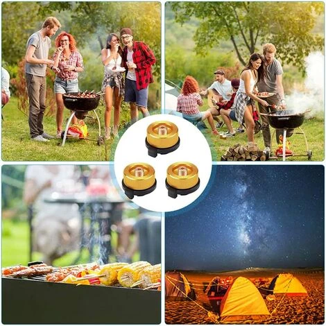 DENUOTOP Accessoires Pour Réchaud 3PCS Adaptateur De Bouteille De Gaz, Convertisseur De Gaz Buse De Transfert Connecteur Pour Brûleur De Poêle Réchaud De Camping Cartouche De Gaz Butane à Visser 7 DENUOTOP Accessoires Pour Réchaud 3PCS Adaptateur De Bouteille De Gaz, Convertisseur De Gaz Buse De Transfert Connecteur Pour Brûleur De Poêle Réchaud De Camping Cartouche De Gaz Butane à Visser – Image 5
