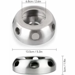 LUCKY-88 Réchaud à Alcool De Camping En Acier Inoxydable, Réchaud à Alcool Portable Rond 8 LUCKY-88 Réchaud à Alcool De Camping En Acier Inoxydable, Réchaud à Alcool Portable Rond -Pas Cher Réchaud Boutique 60061873 2