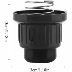 JOORRT Bouchon D'allumeur à Bouton Poussoir, Bouchon D'allumeur En Plastique Noir -Pas Cher Réchaud Boutique 60186336 5