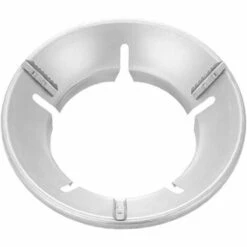 READCLY Anneau De Wok Pour Cuisinière à Gaz, Support De Casserole De Wok, Support De Casserole Universel Pour Plaque De Cuisson à Gaz, Anneau De Support De Wok En Fonte, 5 Emplacements Argent-2PCS