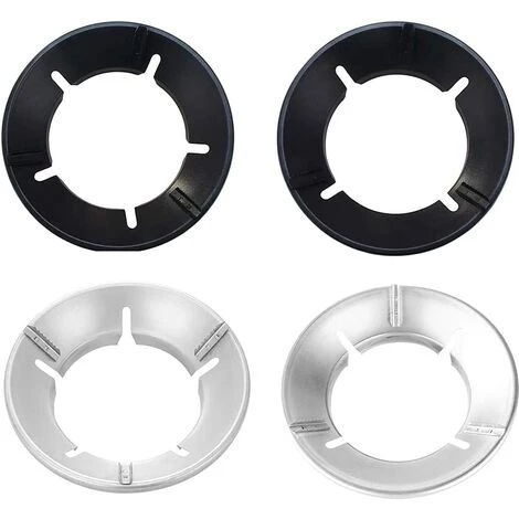 READCLY Anneau De Wok Pour Cuisinière à Gaz, Support De Casserole De Wok, Support De Casserole Universel Pour Plaque De Cuisson à Gaz, Anneau De Support De Wok En Fonte, 5 Emplacements Argent-2PCS 4 READCLY Anneau De Wok Pour Cuisinière à Gaz, Support De Casserole De Wok, Support De Casserole Universel Pour Plaque De Cuisson à Gaz, Anneau De Support De Wok En Fonte, 5 Emplacements Argent-2PCS – Image 2