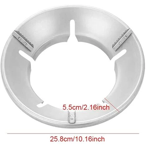 READCLY Anneau De Wok Pour Cuisinière à Gaz, Support De Casserole De Wok, Support De Casserole Universel Pour Plaque De Cuisson à Gaz, Anneau De Support De Wok En Fonte, 5 Emplacements Argent-2PCS 6 READCLY Anneau De Wok Pour Cuisinière à Gaz, Support De Casserole De Wok, Support De Casserole Universel Pour Plaque De Cuisson à Gaz, Anneau De Support De Wok En Fonte, 5 Emplacements Argent-2PCS – Image 4