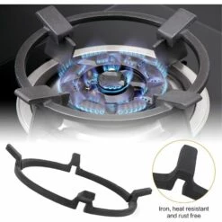 READCLY Bague Réducteur De Gaz En Acier Inoxydable Support Universel En Fer Antidérapant Pour Poêle à Gaz Pour Cuisinière à Gaz - Dessous De Plat - Grille De Cuisson -Pas Cher Réchaud Boutique 60215227 3