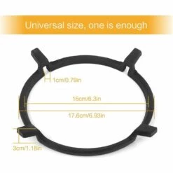 READCLY Bague Réducteur De Gaz En Acier Inoxydable Support Universel En Fer Antidérapant Pour Poêle à Gaz Pour Cuisinière à Gaz - Dessous De Plat - Grille De Cuisson -Pas Cher Réchaud Boutique 60215227 5