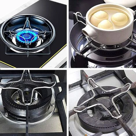 READCLY 2 Pièces Universel Fonte Anneau à Gaz, Support Universel Pour Cuisinière, Wok Support Stand Pour Gaz Table De Cuisson, Pour Les Cuisines, Les Machines À Café, Les Fours, Poêles À Gaz 5 READCLY 2 Pièces Universel Fonte Anneau à Gaz, Support Universel Pour Cuisinière, Wok Support Stand Pour Gaz Table De Cuisson, Pour Les Cuisines, Les Machines À Café, Les Fours, Poêles À Gaz – Image 3