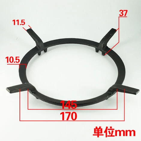 READCLY Support De Poêle à Wok En Fonte Support De Wok Universel Adaptateur Wok Gaz Pour Poêle En Fonte Antidérapant Noir, Pour Brûleurs,Plaques à Gaz,Cuisinières 4 READCLY Support De Poêle à Wok En Fonte Support De Wok Universel Adaptateur Wok Gaz Pour Poêle En Fonte Antidérapant Noir, Pour Brûleurs,Plaques à Gaz,Cuisinières – Image 2