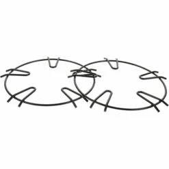 READCLY 2 Pièces Anneau De Wok En Acier Inoxydable Wok Rack En Métal Wok Rack De Cuisson Wok Anneau Pot Rack Support Pour Cuisinière À Gaz Belle Et Pratique, Longueur Intérieure 6,5CM, Longueur Extérieure 15,5CM