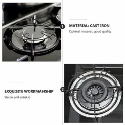 READCLY 2 Pièces Anneau De Wok En Acier Inoxydable Wok Rack En Métal Wok Rack De Cuisson Wok Anneau Pot Rack Support Pour Cuisinière À Gaz Belle Et Pratique, Longueur Intérieure 6,5CM, Longueur Extérieure 15,5CM 9 READCLY 2 Pièces Anneau De Wok En Acier Inoxydable Wok Rack En Métal Wok Rack De Cuisson Wok Anneau Pot Rack Support Pour Cuisinière À Gaz Belle Et Pratique, Longueur Intérieure 6,5CM, Longueur Extérieure 15,5CM -Pas Cher Réchaud Boutique 60216170 3