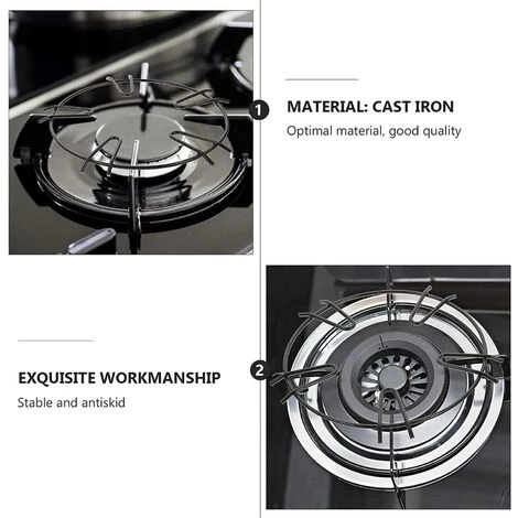 READCLY 2 Pièces Anneau De Wok En Acier Inoxydable Wok Rack En Métal Wok Rack De Cuisson Wok Anneau Pot Rack Support Pour Cuisinière À Gaz Belle Et Pratique, Longueur Intérieure 6,5CM, Longueur Extérieure 15,5CM 5 READCLY 2 Pièces Anneau De Wok En Acier Inoxydable Wok Rack En Métal Wok Rack De Cuisson Wok Anneau Pot Rack Support Pour Cuisinière À Gaz Belle Et Pratique, Longueur Intérieure 6,5CM, Longueur Extérieure 15,5CM – Image 3