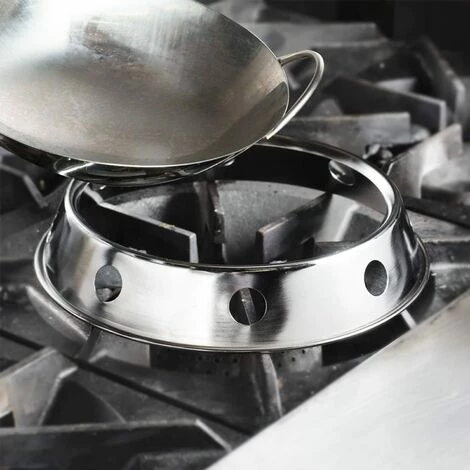 READCLY Anneau Wok Support Wok En Acier Inoxydable L'anneau Adaptateur Wok Convient à La Poêle à Fond Rond, Convient Au Brûleur, Cuisinière à Gaz, Cuisinière, Cuisinière, Service De Table, Anneau Intérieur 18 Cm, Anneau Extérieur 21,5 Cm 4 READCLY Anneau Wok Support Wok En Acier Inoxydable L'anneau Adaptateur Wok Convient à La Poêle à Fond Rond, Convient Au Brûleur, Cuisinière à Gaz, Cuisinière, Cuisinière, Service De Table, Anneau Intérieur 18 Cm, Anneau Extérieur 21,5 Cm – Image 2