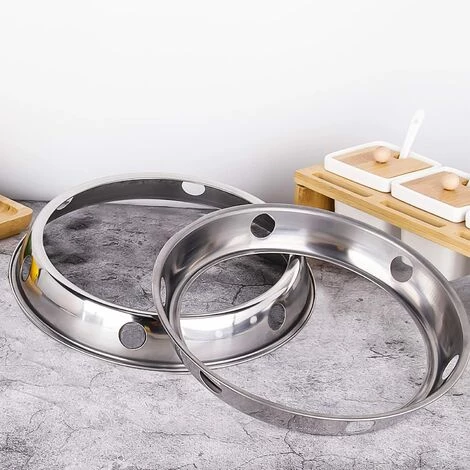 READCLY Anneau Wok Support Wok En Acier Inoxydable L'anneau Adaptateur Wok Convient à La Poêle à Fond Rond, Convient Au Brûleur, Cuisinière à Gaz, Cuisinière, Cuisinière, Service De Table, Anneau Intérieur 18 Cm, Anneau Extérieur 21,5 Cm 6 READCLY Anneau Wok Support Wok En Acier Inoxydable L'anneau Adaptateur Wok Convient à La Poêle à Fond Rond, Convient Au Brûleur, Cuisinière à Gaz, Cuisinière, Cuisinière, Service De Table, Anneau Intérieur 18 Cm, Anneau Extérieur 21,5 Cm – Image 4