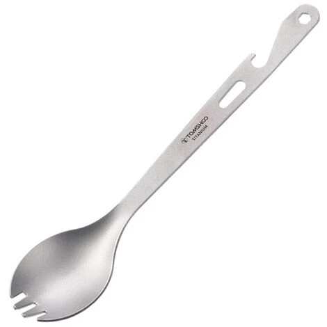 TOMSHOO 4-en-1 Titanium Spork Avec Cuillère Fourchette Cuillère Clé Décapsuleur Portable Extérieur Couverts Vaisselle Pour Camping Randonnée Pique-Nique 3 TOMSHOO 4-en-1 Titanium Spork Avec Cuillère Fourchette Cuillère Clé Décapsuleur Portable Extérieur Couverts Vaisselle Pour Camping Randonnée Pique-Nique