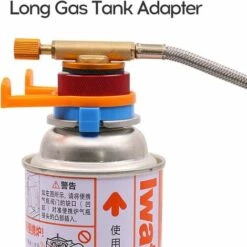 LITZEE Film Adhésif Automobile Convertisseur De Reservoir De Gaz Avec Prise En Charge De L'adaptateur De Bouteille De Gaz Longue A Arret Automatique Connecteur Pour Rechaud De Camping En Plein Air, Modele : 1pc -Pas Cher Réchaud Boutique 60480939 2
