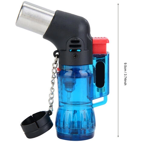 YD Coupe-vent Gaz Butane Briquet Brleur Barbecue Cuisinière Cuisinière Allumeur (bleu) 6 YD Coupe-vent Gaz Butane Briquet Brleur Barbecue Cuisinière Cuisinière Allumeur (bleu) – Image 4