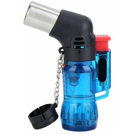 YD Coupe-vent Gaz Butane Briquet Brleur Barbecue Cuisinière Cuisinière Allumeur (bleu) 7 YD Coupe-vent Gaz Butane Briquet Brleur Barbecue Cuisinière Cuisinière Allumeur (bleu) – Image 5