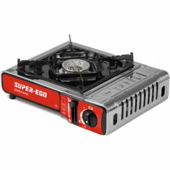 SUPER-EGO TOOLS E3/73783 CUISINE A GAZ PORTABLE AVEC 1 FEU NOUVELLE REGLEMENTATION