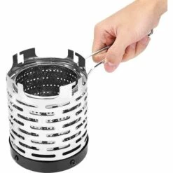 FR-LIFE Réchauffeur De Camping -BR-Vie Mini Réchaud Pliant Extérieur Portable Chauffage En Métal Couverture De Gaz Accessoires De Randonnée De Camping Équipement Chaud Pour La Randonnée En Camping En Plein Air -Pas Cher Réchaud Boutique 60695747 5