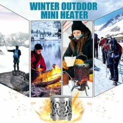 FR-LIFE Chauffage Camping Gaz,BR-Vie Chauffage Gaz Portable, Chauffage Gaz Camping Car, Adaptateur Chauffage Pour Rechaud Gaz, Chauffage Pour Tente, Chauffage Dappoint Gaz Pour Randonnée En Plein Air -Pas Cher Réchaud Boutique 60695778 3