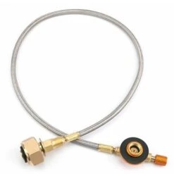 FR-LIFE Adaptateur De Tuyau De Bouteille De Propane Connecteur De Réservoir De Propane Remplacement Du Convertisseur De Réservoir De Gaz Pour Le Camping En Plein Air, BR-Vie