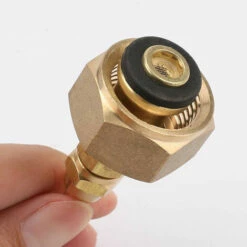 FR-LIFE Adaptateur De Tuyau De Bouteille De Propane Connecteur De Réservoir De Propane Remplacement Du Convertisseur De Réservoir De Gaz Pour Le Camping En Plein Air, BR-Vie -Pas Cher Réchaud Boutique 60695782 3