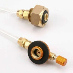 FR-LIFE Adaptateur De Tuyau De Bouteille De Propane Connecteur De Réservoir De Propane Remplacement Du Convertisseur De Réservoir De Gaz Pour Le Camping En Plein Air, BR-Vie -Pas Cher Réchaud Boutique 60695782 5