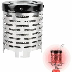 STARLIGHT Camping Réchaud à Gaz,SL.GT Chauffage En Métal,Camping Mini Chauffage Avec Une Poignée,Tente Chauffage Couverture En Acier Inoxydable