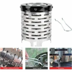 STARLIGHT Camping Réchaud à Gaz,SL.GT Chauffage En Métal,Camping Mini Chauffage Avec Une Poignée,Tente Chauffage Couverture En Acier Inoxydable -Pas Cher Réchaud Boutique 60885573 3