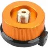 AOUGO Poêle Camping Adaptateur Gaz Conversion Tête Adaptateur Pour Canister Butane Vis Cartouche De Gaz Adaptateur Piston, équipement Extérieur