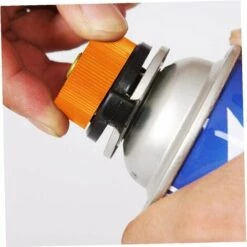 AOUGO Poêle Camping Adaptateur Gaz Conversion Tête Adaptateur Pour Canister Butane Vis Cartouche De Gaz Adaptateur Piston, équipement Extérieur -Pas Cher Réchaud Boutique 60907215 3