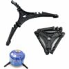 FR-LIFE BR-Vie Support De Réservoir De Gaz · Support De Réservoir De Gaz De Cuisine De Camping En Plein Air Support De Cartouche De Cartouche De Trépied, 2pcs Noir -Pas Cher Réchaud Boutique 61047980 1