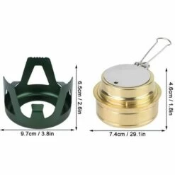 FR-LIFE Réchaud à Alcool,BR-Vie Extérieur Portable Ultra-léger Mini Cuisson Brûleurs à Alcool Cuisinière à Alcool Barbecue Brûleurs De Camping(vert) 11 FR-LIFE Réchaud à Alcool,BR-Vie Extérieur Portable Ultra-léger Mini Cuisson Brûleurs à Alcool Cuisinière à Alcool Barbecue Brûleurs De Camping(vert) -Pas Cher Réchaud Boutique 61048018 5