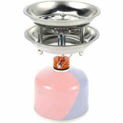 LITZEE Réchaud à Gaz Camping En Plein Air Brûleur Cuisinière à Gaz Portable Cassette Poêle Butane Réservoir Poêle Multifonction Cuisinière à Gaz Brûleur - Modèle A Réchaud à Gaz