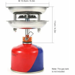 LITZEE Réchaud à Gaz Camping En Plein Air Brûleur Cuisinière à Gaz Portable Cassette Poêle Butane Réservoir Poêle Multifonction Cuisinière à Gaz Brûleur - Modèle A Réchaud à Gaz -Pas Cher Réchaud Boutique 61104851 5