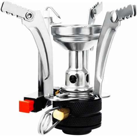 LITZEE Portable Camping Réchaud Mini Réchaud Allumage Adjuatble Valve Outdoor Randonnée Randonnée Cuisine , 3,5" * 3,5" - 3,5" * 3,5" Réchaud à Gaz 7 LITZEE Portable Camping Réchaud Mini Réchaud Allumage Adjuatble Valve Outdoor Randonnée Randonnée Cuisine , 3,5" * 3,5" - 3,5" * 3,5" Réchaud à Gaz – Image 5