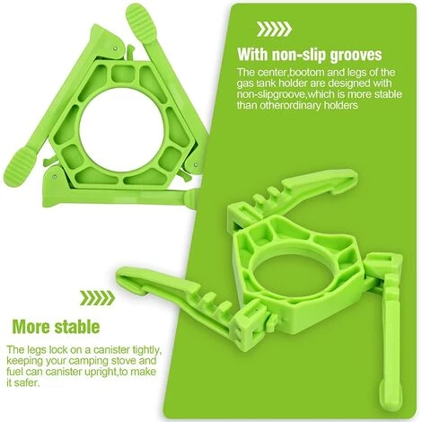 EAUDACè Support De Réservoir De Gaz Pliant, Support De Réservoir De Gaz De Camping En ABS, Antidérapant Réchaud à Gaz Stand, Support Trépied Multi-usages Portable Pour Camping Randonnée Pique-nique CuissonSupport De Réservoir De Gaz Pliant, Support De Réservoir D 4 EAUDACè Support De Réservoir De Gaz Pliant, Support De Réservoir De Gaz De Camping En ABS, Antidérapant Réchaud à Gaz Stand, Support Trépied Multi-usages Portable Pour Camping Randonnée Pique-nique CuissonSupport De Réservoir De Gaz Pliant, Support De Réservoir D – Image 2
