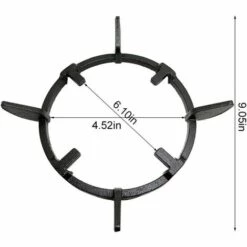 MEZHENG Anneau De Support Universel Pour Wok En Fonte, Fond Rond, Support Antidérapant, Support De Table De Cuisson Pour Cuisinière, étagère, Cuisinière, Fournitures De Cuisine 8 MEZHENG Anneau De Support Universel Pour Wok En Fonte, Fond Rond, Support Antidérapant, Support De Table De Cuisson Pour Cuisinière, étagère, Cuisinière, Fournitures De Cuisine -Pas Cher Réchaud Boutique 63472000 2