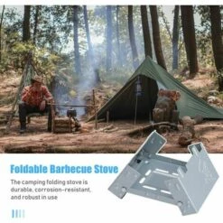 SINCèREETALI Réchaud à Alcool Solide Pliable Portable De Camping En Plein Air 9 SINCèREETALI Réchaud à Alcool Solide Pliable Portable De Camping En Plein Air -Pas Cher Réchaud Boutique 63519374 3