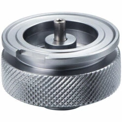 SLI-RES Adaptateur De Gaz Convertisseur Camping Camping Connection Adaptateur De Bouteille De Gaz Pour Randonnée En Extérieur Trekking De Pique-nique Intérieur, Adaptateur De Gaz, Accessoires De 4*4*3CM (Argent)，Lilaris