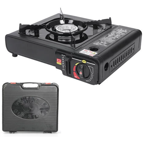 HAPPYSHOPPING Four à Cassettes Tout-en-un Portable D'extérieur 2900W Haute Puissance Four à Cassettes à Double Usage Pouvant être Connecté à Une Cartouche De Gaz Alkane Chaudière à Gaz Réchaud De Campagne Réchaud à Gaz 5 HAPPYSHOPPING Four à Cassettes Tout-en-un Portable D'extérieur 2900W Haute Puissance Four à Cassettes à Double Usage Pouvant être Connecté à Une Cartouche De Gaz Alkane Chaudière à Gaz Réchaud De Campagne Réchaud à Gaz – Image 3