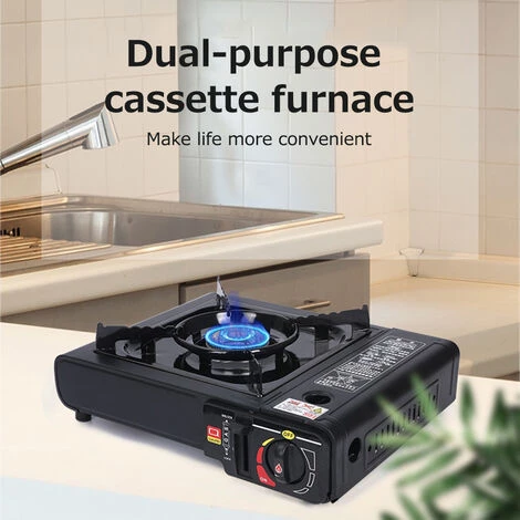 HAPPYSHOPPING Four à Cassettes Tout-en-un Portable D'extérieur 2900W Haute Puissance Four à Cassettes à Double Usage Pouvant être Connecté à Une Cartouche De Gaz Alkane Chaudière à Gaz Réchaud De Campagne Réchaud à Gaz 7 HAPPYSHOPPING Four à Cassettes Tout-en-un Portable D'extérieur 2900W Haute Puissance Four à Cassettes à Double Usage Pouvant être Connecté à Une Cartouche De Gaz Alkane Chaudière à Gaz Réchaud De Campagne Réchaud à Gaz – Image 5