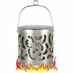 Dontodent Mini Chauffage De Camping à Gaz Chauffage De Camping En Plein Air Mini Chauffage De Camping Portable Chauffe-Tente Couverture En Acier Inoxydable Pour Camping En Plein Air Randonnée