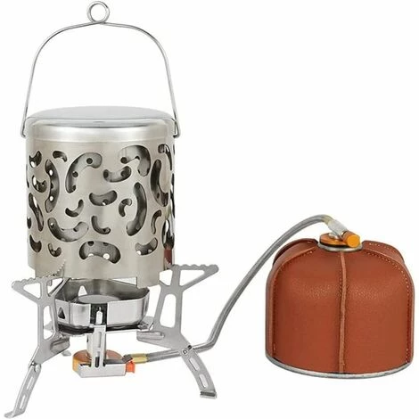 Dontodent Mini Chauffage De Camping à Gaz Chauffage De Camping En Plein Air Mini Chauffage De Camping Portable Chauffe-Tente Couverture En Acier Inoxydable Pour Camping En Plein Air Randonnée 4 Dontodent Mini Chauffage De Camping à Gaz Chauffage De Camping En Plein Air Mini Chauffage De Camping Portable Chauffe-Tente Couverture En Acier Inoxydable Pour Camping En Plein Air Randonnée – Image 2